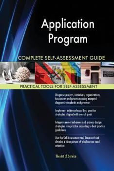 Paperback Application Program Complete Self-Assessment Guide Book