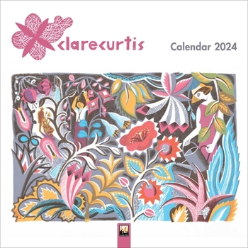 Calendar Clare Curtis Wall Calendar 2024 (Art Calendar) Book