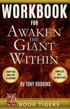 Paperback WORKBOOK For Awaken the Giant Within by Tony Robbins Book