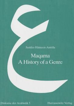 Hardcover Maqama: A History of a Genre Book