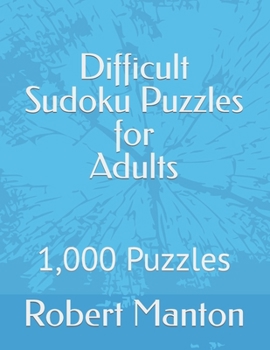 Paperback Difficult Sudoku Puzzles: For Adults Book