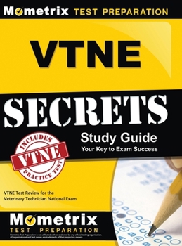 Hardcover VTNE Secrets: VTNE Test Review for the Veterinary Technician National Exam Book