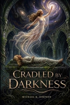 Paperback Cradled by Darkness [Large Print] Book