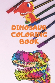 Paperback Dinosaur Coloring Book