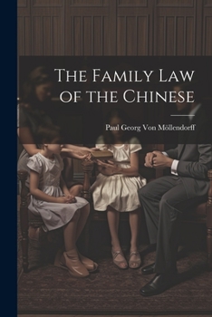 Paperback The Family Law of the Chinese Book