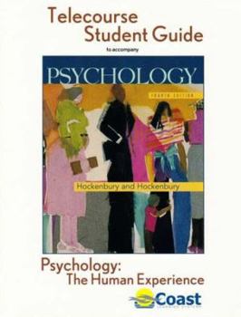 Paperback Psychology: The Human Experience Telecourse Guide: For Hockenbury/Hockenbury, Psychology, Fourth Edition Book