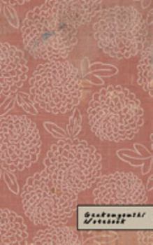 Genkouyoushi Notebook: Small Kanji Practice Journal - Pink Vintage Japanese Flowers