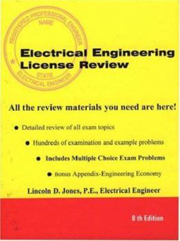 Hardcover Electrical Engineering License Review Book