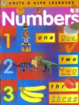 Paperback Write & Wipe Numbers Book