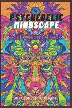 Paperback Psychedelic Mindscape: Adult Coloring Book