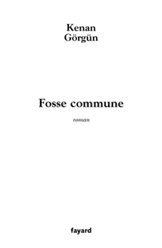 Paperback Fosse commune [French] Book