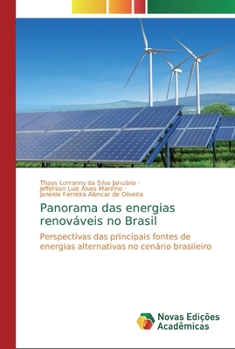 Paperback Panorama das energias renováveis no Brasil [Portuguese] Book