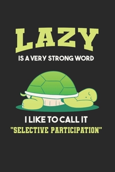 Lazy Turtle Fun Notebook: Diary Journal, Sketchbook 6x9 inches with 120 Blank Pages For Drawing, Notes, Sketches