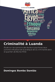 Paperback Criminalité à Luanda [French] Book