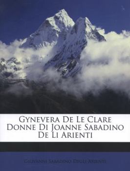 Paperback Gynevera de Le Clare Donne Di Joanne Sabadino de Li Arienti [Italian] Book