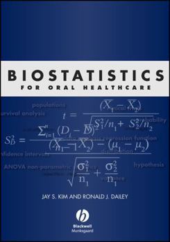 Hardcover Biostatistics for Oral Healthcare Book