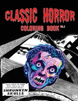 Paperback Classic Horror Coloring Book Vol. 2 Book