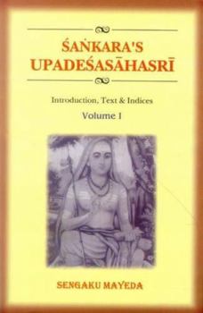 Hardcover Sankara's Upadesasahasri (2 Vols.) Book