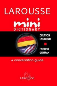 Paperback Larousse Mini Dictionary Deutsch/Englisch English/German Book