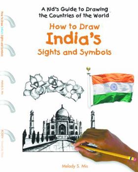 Library Binding How to Draw India's Sights and Symbols Book