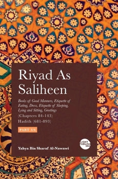 Paperback Riyad As Saliheen: Part 3 Book
