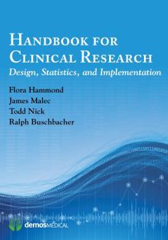 Paperback Handbook for Clinical Research: Design, Statistics, and Implementation Book