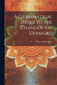 Paperback A Grammatical Index to the Chandogya-upanisad Book