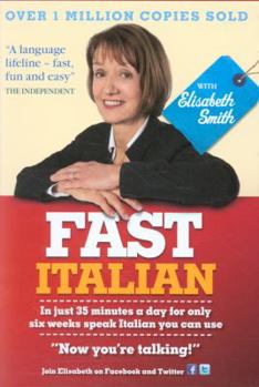 Paperback Fast Italian with Elisabeth Smith (Book & CD) Book