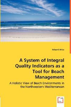 Paperback A System of Integral Quality Indicators as a Tool for Beach Management Book
