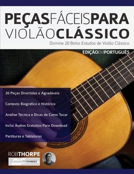 Paperback Pec&#807;as Fa&#769;ceis para Viola&#771;o Cla&#769;ssico [Portuguese] Book