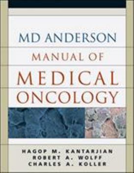 Hardcover The MD Anderson Manual of Medical Oncology Book