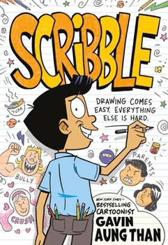 Hardcover Scribble: A Graphic Novel Book