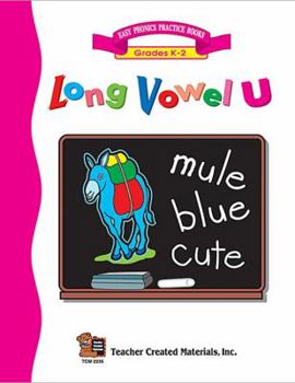 Paperback Long Vowel U Workbook Book