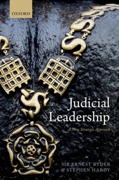 Paperback Judicial Leadership: A New Strategic Approach Book