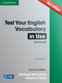 Paperback Test Your English Vocabulary in Use Advanced with Answers Book