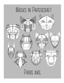 Paperback Masks in Papercraft Book