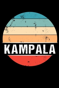 Paperback Kampala: 100 Pages 6 'x 9' - College Ruled Paper Journal Manuscript - Planner - Scratchbook - Diary Book