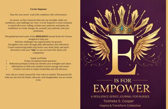 Paperback E is for Empower: The Resilience Journal Series Book