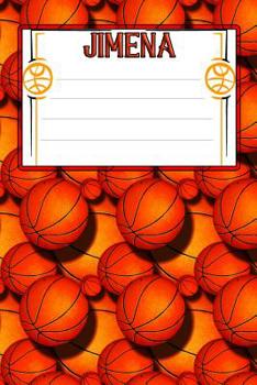 Paperback Basketball Life Jimena: College Ruled Composition Book
