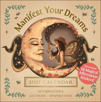 Calendar 2027 Manifest Your Dreams Wall Calendar Book