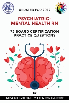 Paperback Psychiatric Mental Health RN: ANCC Board Certification Practice Questions Book