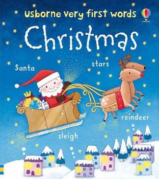 Vert First Words Christmas - Book  of the Usborne Very First Board Books