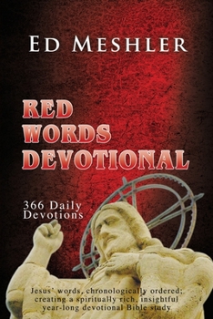 Paperback Red Words Devotional Book