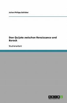 Paperback Don Quijote zwischen Renaissance und Barock [German] Book