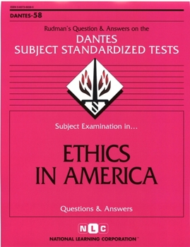 DSST Ethics in America (Dantes Series) (Dantes Series : No. 58)