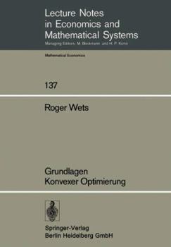 Paperback Grundlagen Konvexer Optimierung [German] Book