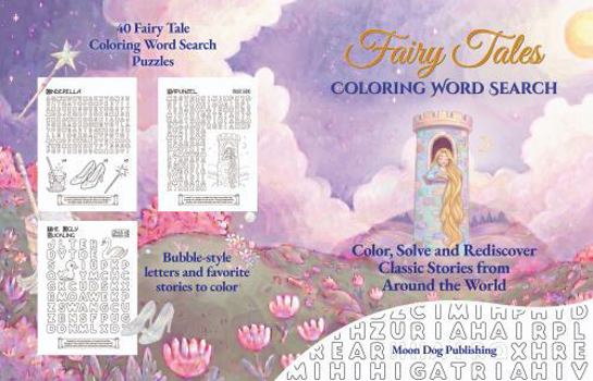 Fairy Tales Coloring Word Search: Color, Solve and Rediscover Classic Stories from Around the World