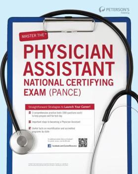 Paperback Master the Physician Assistant National Certifying Exam (PANCE) Book