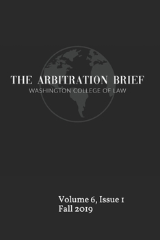Paperback The Arbitration Brief: Volume 6, Issue 1 Book