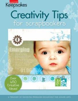 Paperback Creativity Tips for Scrapbookers Book